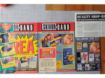 Retro postoder,Skivor & Band Musikataloger