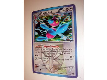 PORYGON-Z RARE HOLO HP130 NYTT KORT 74/101 !!!