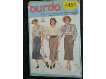 ** Burda symönster. klippt (komplett), Stl 34-46 **