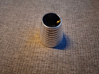 Hårklämma i metall