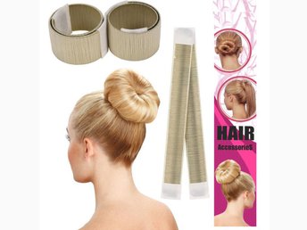 Hair Bun Maker Donut Styling Bands Former Foam 356407556 ᐈ
