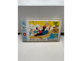 Brädspel / sällskapsspel vintage inplastat Alga - Karl-Alfreds Skattsökarspel