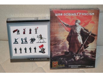 War Against Fascism WW2 16st Figurer 1:72 Sovjet Ryssland Pegasus Hobbies Ny