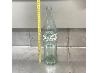 Coca-cola flaska 1 liter glas