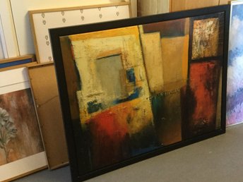 foto på canvas stor