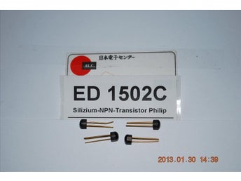 Transistor ED1502C 4 stycken