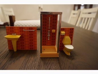 Dockskåp lundby möbler badrum handfat 70/80 tal på tradera.com