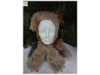 Hundmössa tassar och svans för maskerad Fint skick
