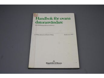 Handbok för ovana datoranvändare (med IBM-kompatibla persondatorer) - 1989