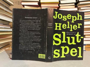 Slutspel av Joseph Heller. Bok. Very Fine plus