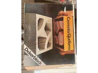 Dekorativ Gjutform mur & spaljebygge för cement/betong