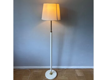 IKEA G303 Golvlampa - 150 cm - 80/90-tal - Mässing, trä