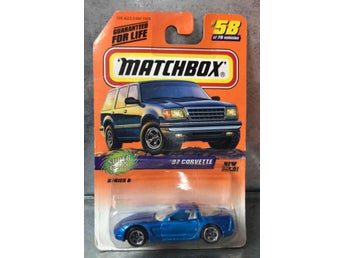 Matchbox Super Cars Series 8 ´97 Corvette 1:60