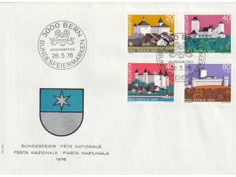 FDC Schweiz - Pro Patria 28/5-76