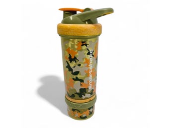 Smartshake Original – 24,5 cm – kamouflagefärgad shaker med förvaringsfack