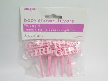 Babyshower dekoration it´s a GIRL