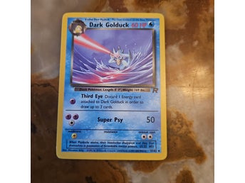 Dark Golduck 37/82 Team Rocket Pokemonkort | Kp p Tradera (723364235)