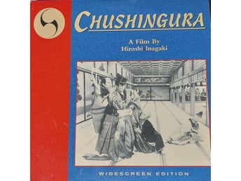 Chushingura 1962 207 Min WS 2-LD Laserdisc Beg Pris 245 Frakt 89