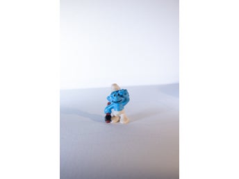 Smurf med röd och svart hammare PEYO/BULLY
