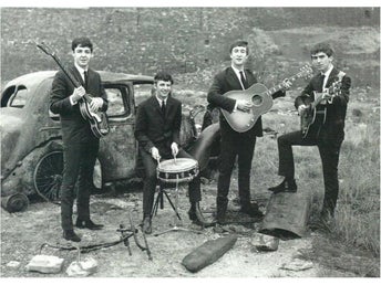 Vykort The Beatles