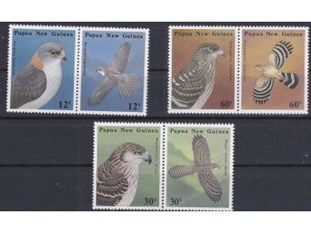 Papua nya Guinea 1985 Fåglar 6v