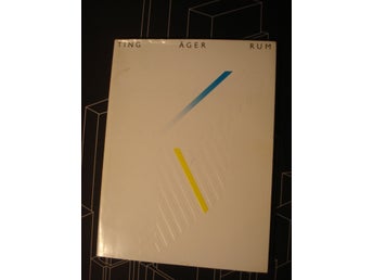 Ting Äger rum katalog Nutida svenskt konsthantverk o design Liljevalchs 1988