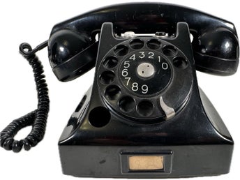 LM Ericsson Retro Vintage Teli Fingerskiva telefon rotary telephone
