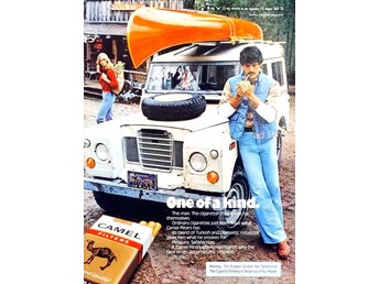 CAMEL FILTERS - ONE OF A KIND, REKLAMANNONS 1979