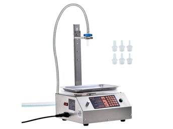 Liquid Filling Machine, 30-15000 g Weighing Capacity, Automatic Bottle Filler