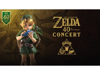 Biljett till The Legend of Zelda 40th Anniversary Concert