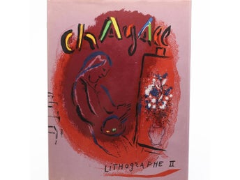 MARC CHAGALL - LITHOGRAPHE II - BOK MED 12 ORIGINAL GRAFIK - 1963 - MOURLOT