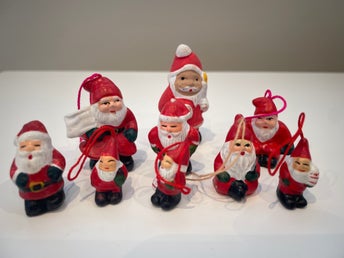 Supersöta små tomtar jul retro