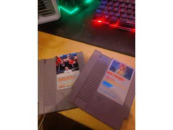 Nintendo NES - Mike Tyson's Punch-Out!! & Metroid