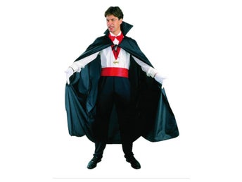 Draculacape Vampyrcape Cape Maskerad Halloween Ny