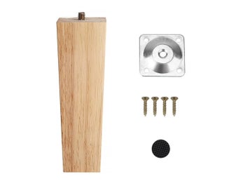 16cm Trämöbelben i Klassisk Design