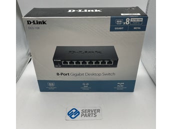 D-Link 8-port GbE Switch DGS-108 Ny