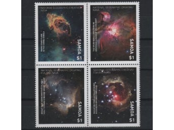 Samoa 2016 Rymd 4v 1360-63