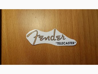 Fender Telecaster vattendekal