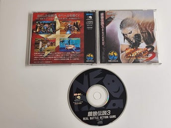 NEO GEO CD Garou Densetsu 3 Fatal Fury Japanskt