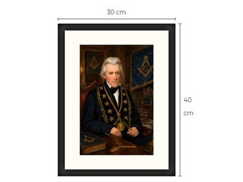 Frimurare Art print tavla Limited Edition