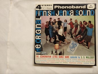 The Original Finnish Jenka Sound The Scandinavian Letkis Dance Band Reel-To-Reel