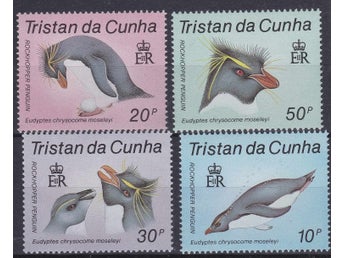 Tristan da Cunha 1987 Pingviner 4v