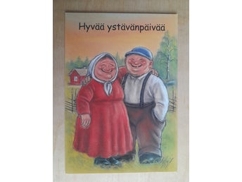 Kort till en vän på finska / Terho Peltoniemi / Hörölä / Finland