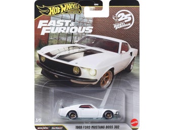 Ford Mustang Boss 302 1969 - Hot Wheels Fast & Furious