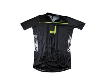 Nalini Cykeltröja Herr Storlek Medium Svart Polyester Kort Ärm Sport