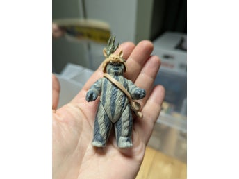Star Wars Ewok Logray figur 1984