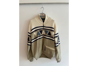 SOS Vindjacka (L) / Sällsynt färg / Vintage / retro / skidåkning