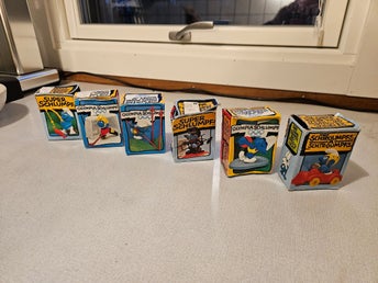 Schleich Smurf / smurfar tomma originalförpackning, 6 st