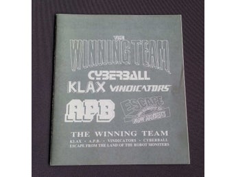 The Winning Team (Dro Soft - Domark) Manual - Commodore 64 / C64