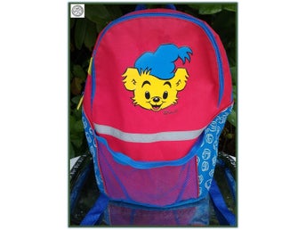 Bamse ryggsäck med Bamse ansikte Utmärk skick